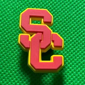 🌼 (5/$10 or 10/$15) NEW “NCAA” Fun Croc 
Charm Collection USC Trojans
